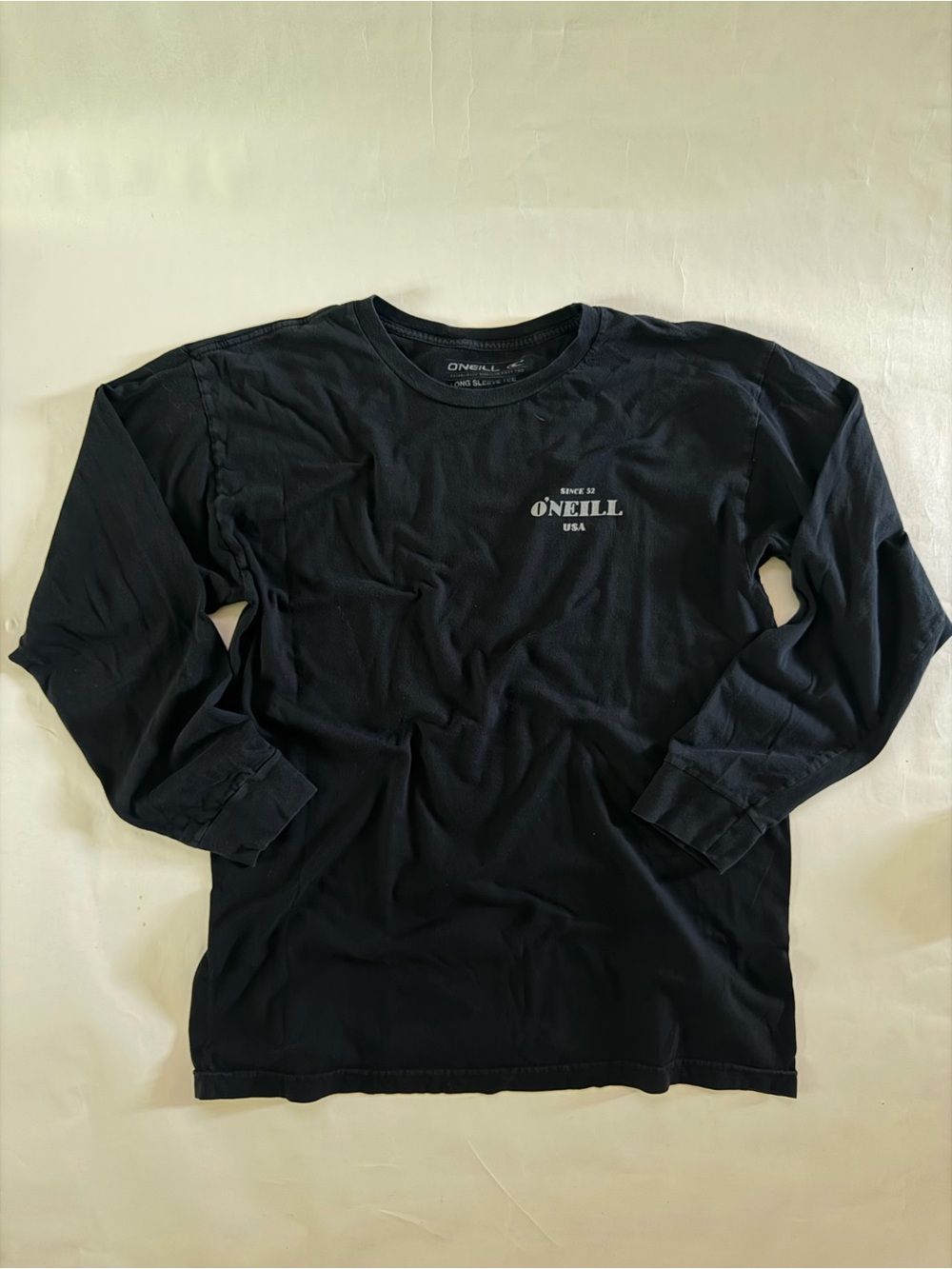 O'Neill Men's Long Sleeve Crewneck Shirt - Black